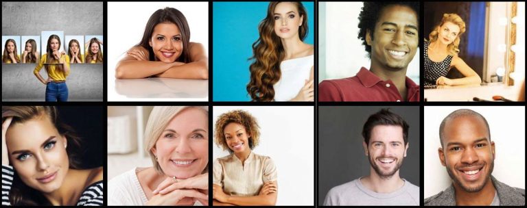 actor collage picture