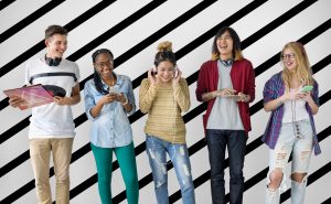 Diversity Young Teens People Friends Concept picture